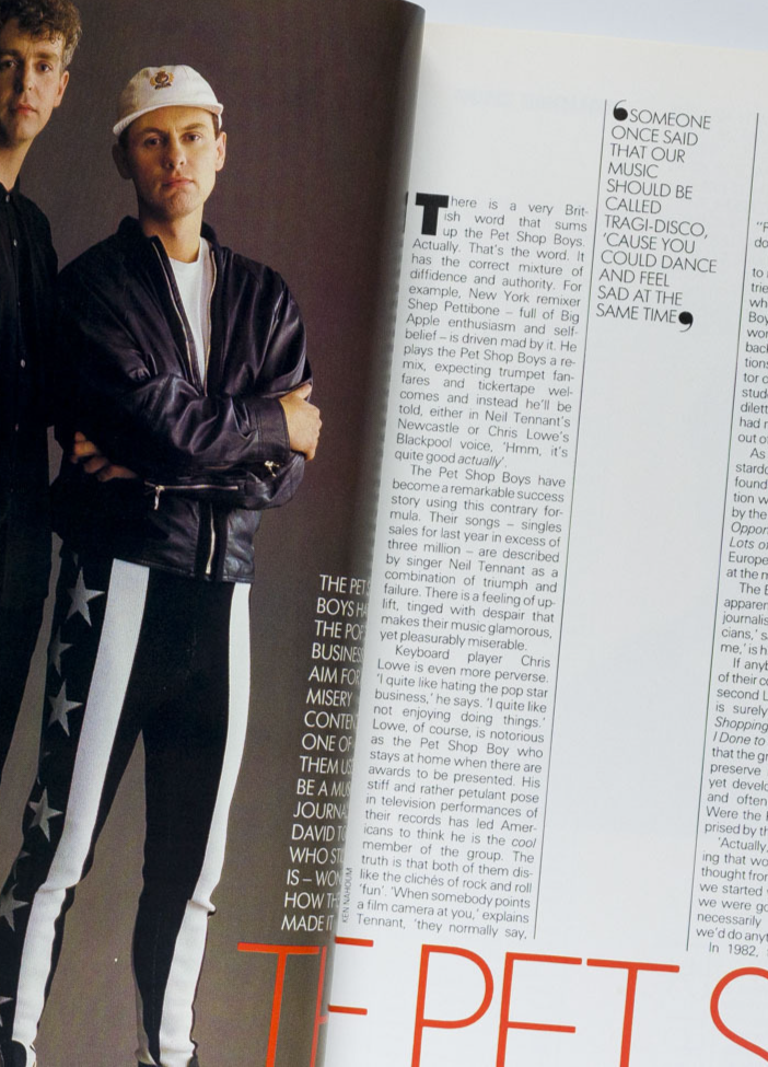 Madonna BRUCE WEBER Galliano PET SHOP BOYS Cindy Crawford UK Elle September 1987