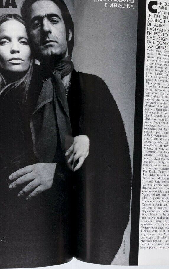 ANTONIO LOPEZ Walter Albini SYDNE ROME Penelope Tree VERUSCHKA L'uomo Vogue VTG