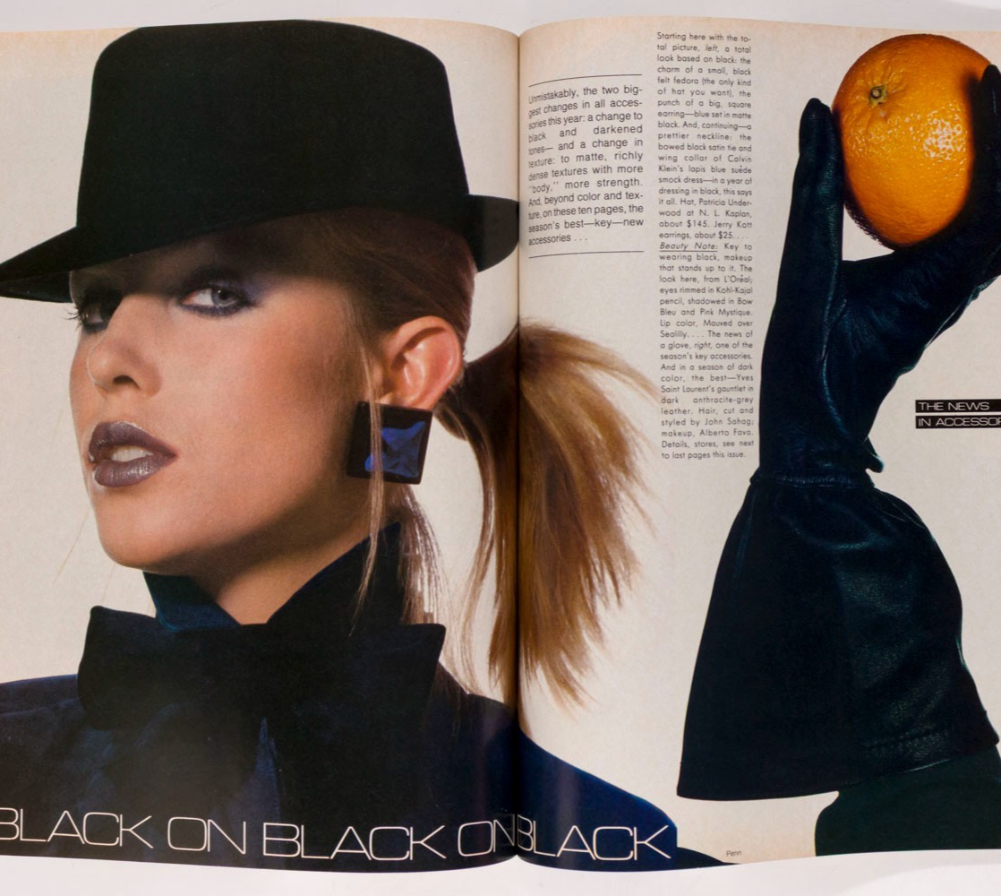 Brooke Shields CANDICE BERGEN Rosemary McGrotha VOGUE 1984 October COLLECTIONS