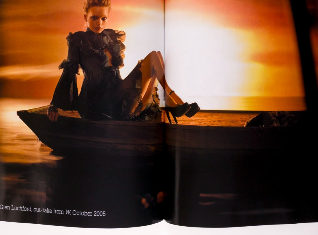 Gemma Ward edit MARC JACOBS Lucian Freud VOGUE AUSTRALIA December 2005 Lily Cole