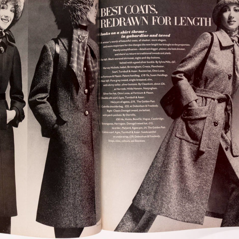 Charlotte Rampling SARAH MOON Britt Ekland VOGUE September 1970 Mike Nichols VTG