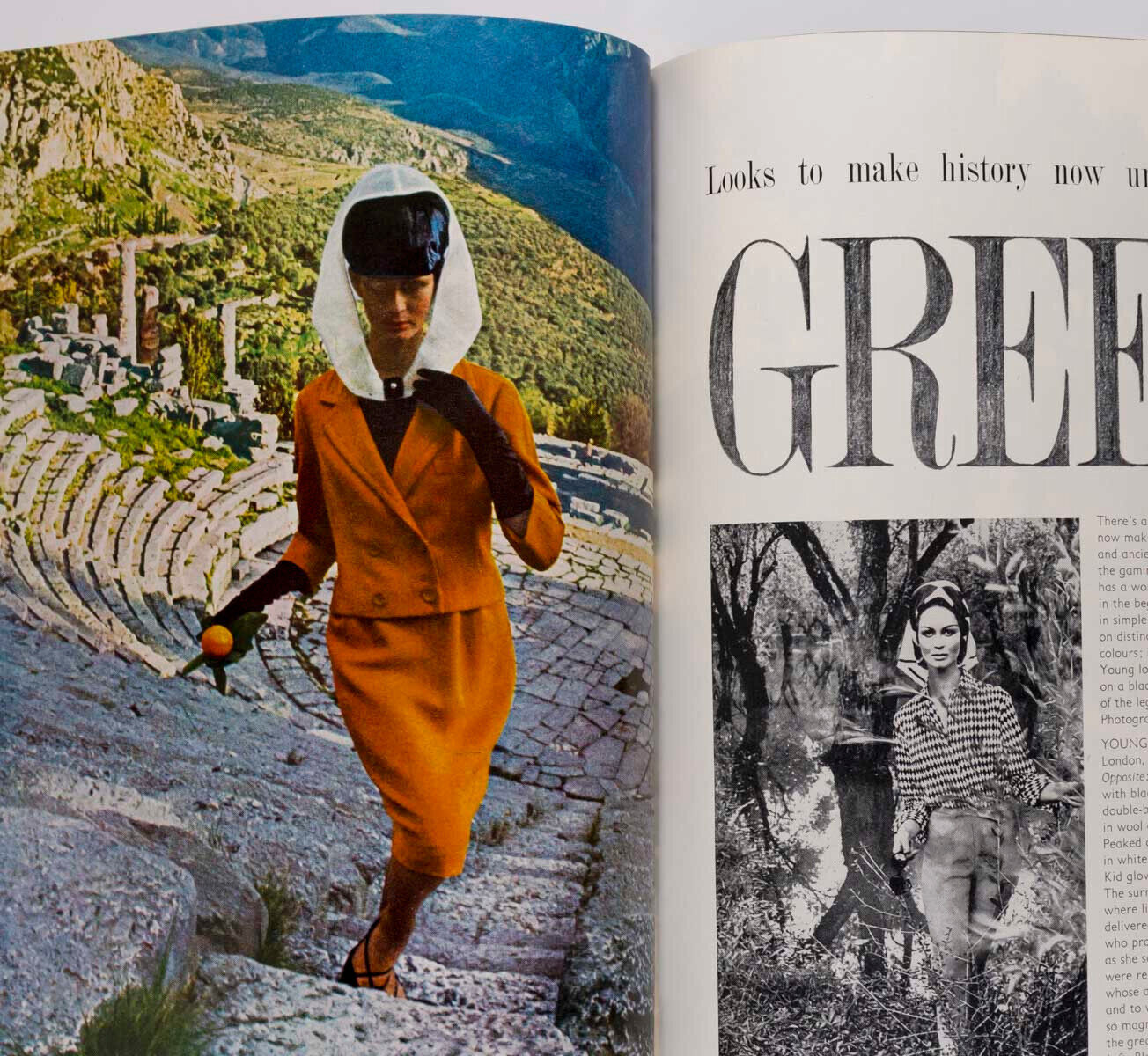 Jean Shrimpton BAILEY Celia J.B PRIESTLEY Paris PENN Greece WILLIAM KLEIN  Vogue