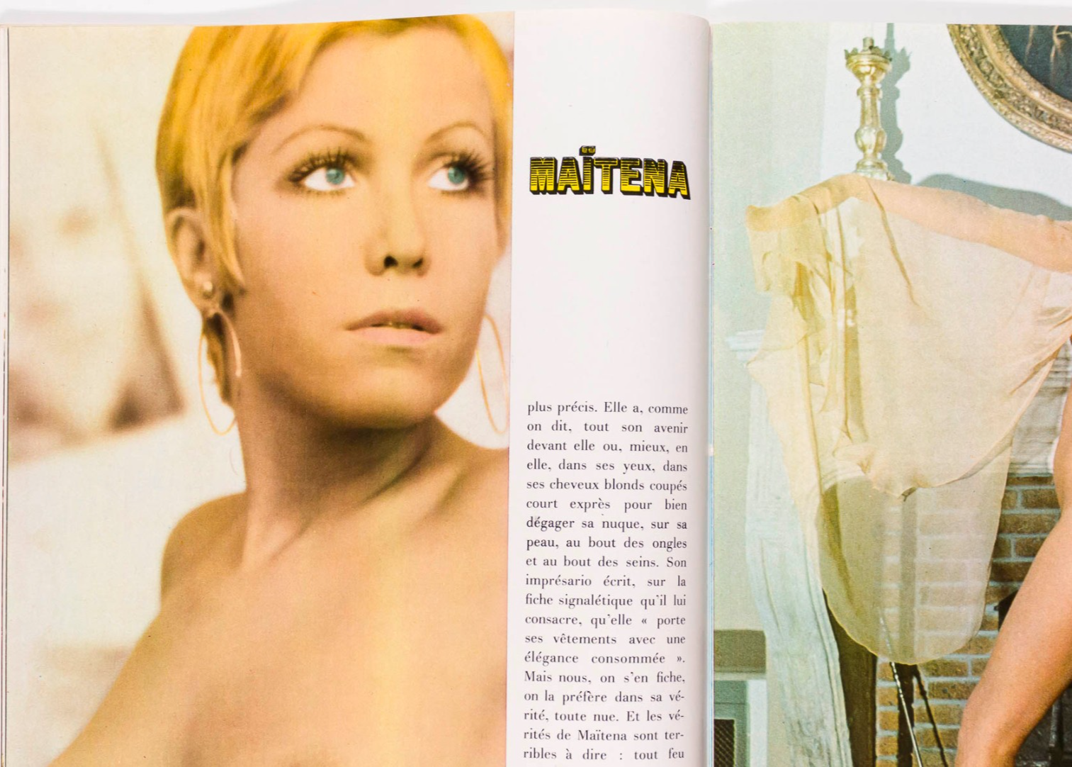 AMANDA LEAR Salvador Dali SISLEY Sacher Masoch ADAM magazine March 1970 Mens VTG