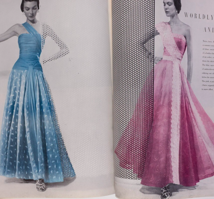 Irving Penn RENE BOUET-WILLAUMEZ Bouchet VOGUE April 1949 Mary Martin MENSWEAR