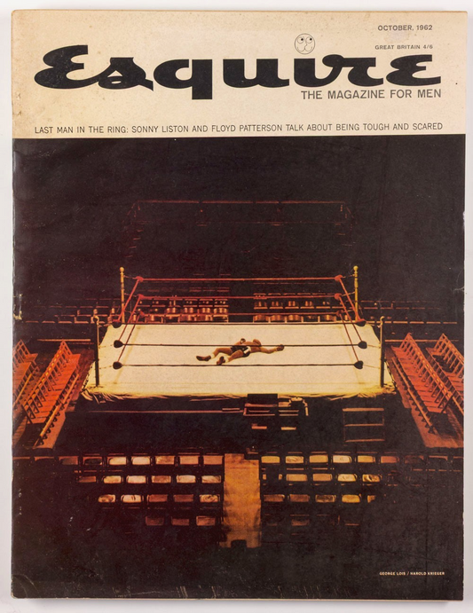 Floyd Patterson SONNY LISTON Ernst Haas ESQUIRE magazine October 1962 Lois BOXER