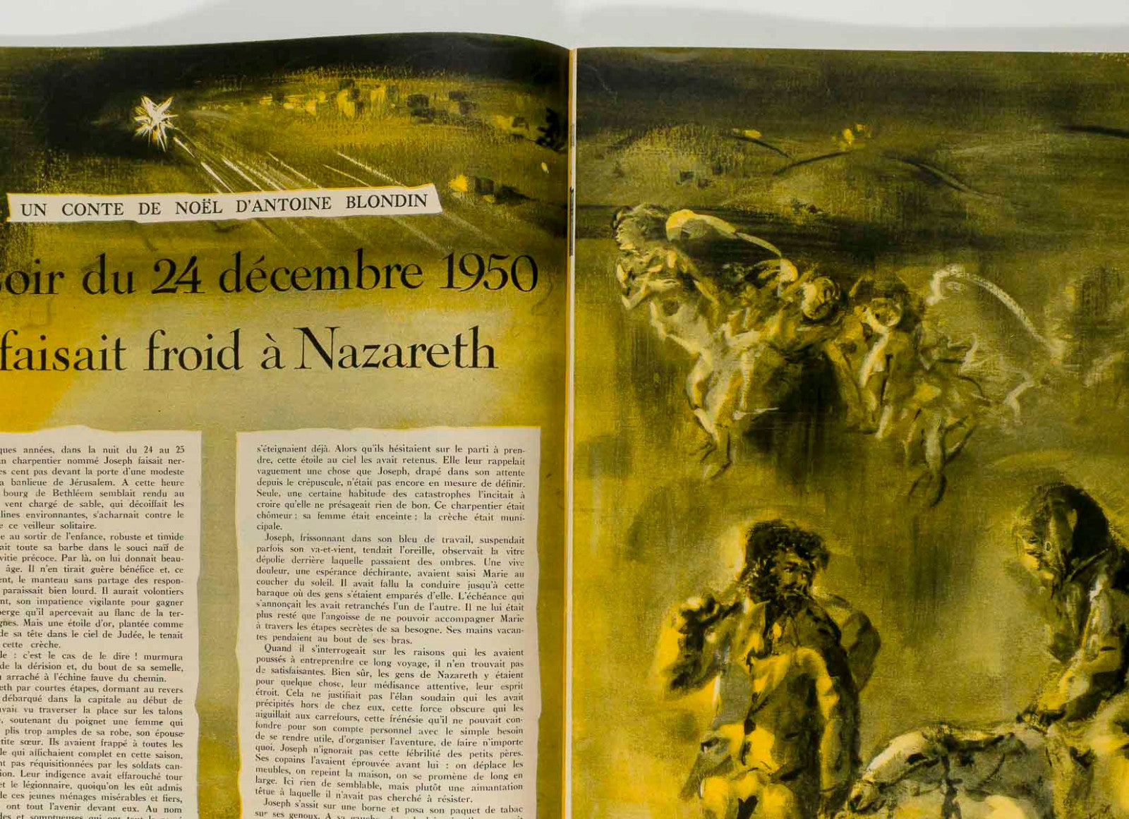 NOEL Xmas presents FRENCH ELLE magazine December 1955 70th birthday gift No 519