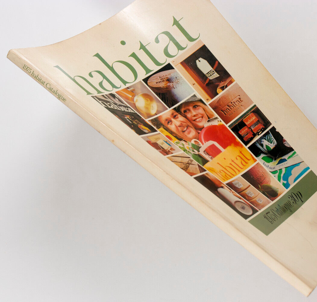 HABITAT  1975 catalogue UK Interior Design magazine FURNITURE Terence Conran VTG