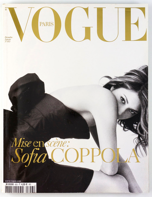 SOFIA COPPOLA guest editor KIRSTEN DUNST Francis Ford PARIS VOGUE December 2004