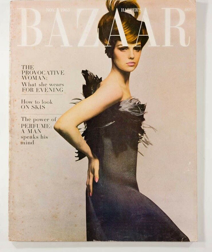 DONNA MITCHELL Melvin Sokolsky PROVOCATIVE WOMAN ~ Harper's Bazaar November 1963