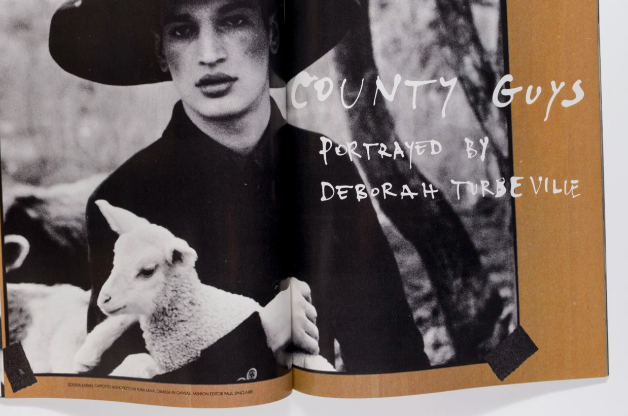 Kris Kristofferson BRUCE WEBER Deborah Turbeville L'UOMO VOGUE November 1997 285