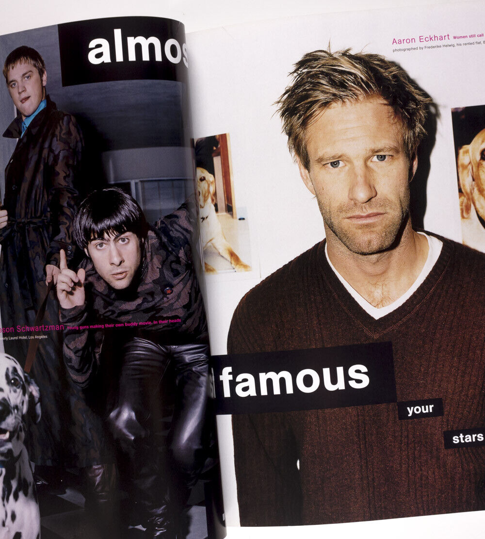 JENNIFER GARNER Jamie King KIM DICKENS Aaron Eckhart GUY PEARCE Face magazine UK