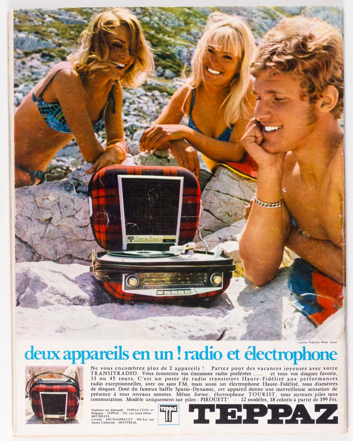 JIMI HENDRIX Dutronc MICHEL POLNAREFF Salut le Copains July 1967 Francoise Hardy