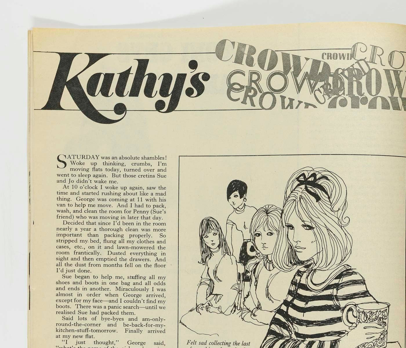 Twiggy GEORGE BEST Monkees PETTICOAT magazine 28 January 1967 HAIR Knitwear VTG