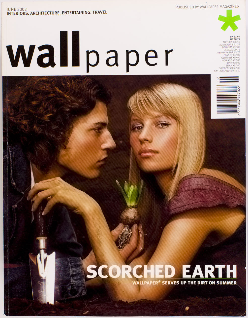 TYLER BRULE editor of WALLPAPER magazine UK Last issue he edited before MONOCOLE