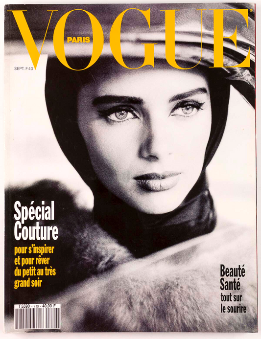 Heather Stewart-Whyte CHRISTY TURLINGTON Tatjana Patitz KIEFER Horst PARIS VOGUE