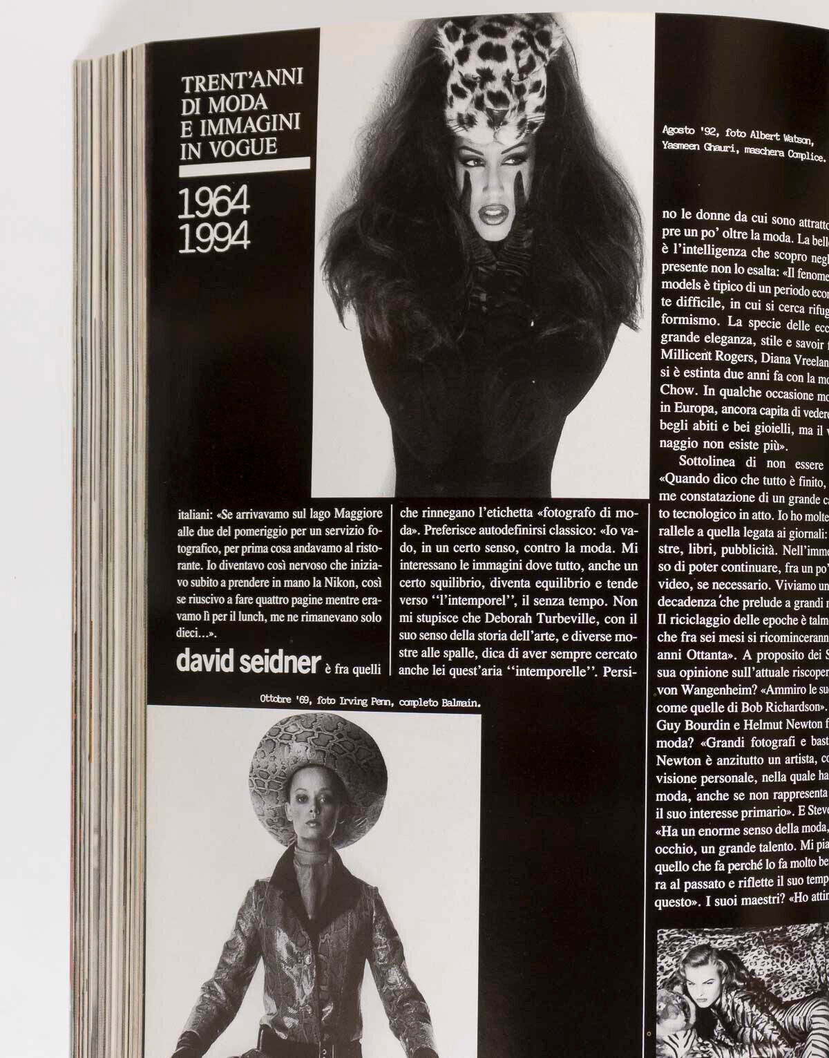 Kate Moss SOFIA COPPOLA Cindy Crawford CLAUDIA SCHIFFER Linda Evangelista VOGUE