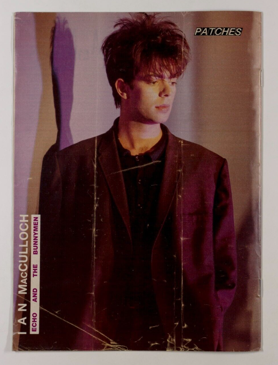 Sigue Sputnik ECHO & THE BUNNYMEN IAN MCCULLOCH Tears For Fears PATCHES magazine