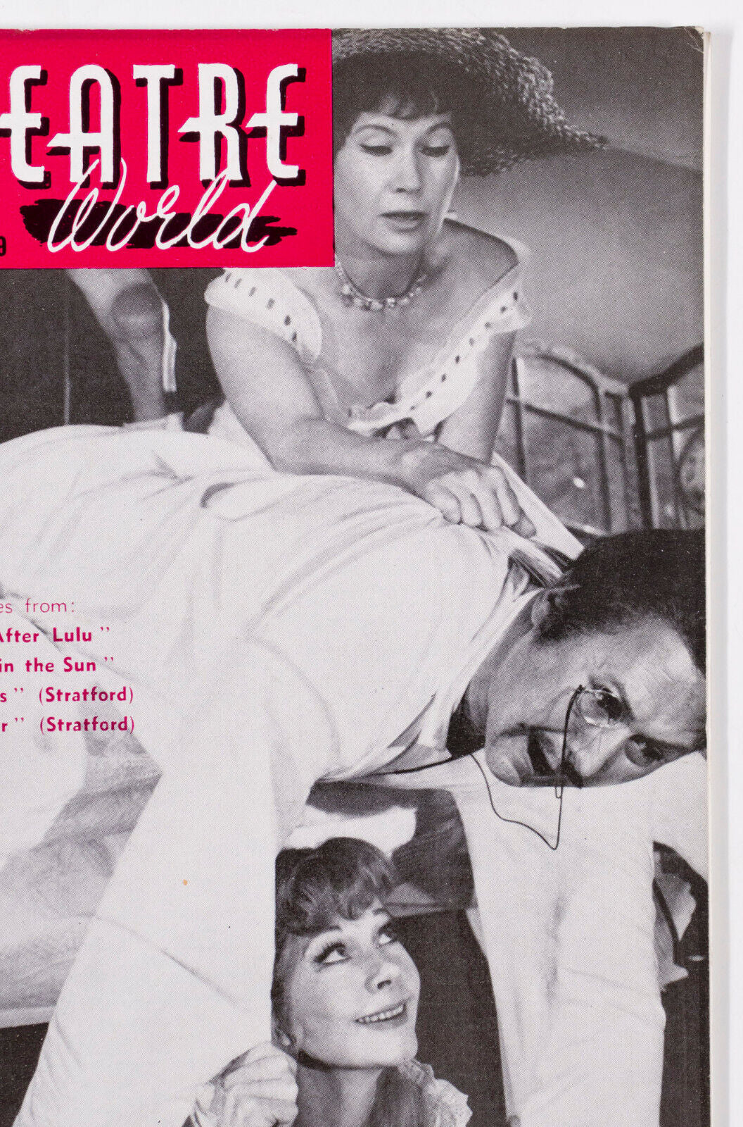 VIVIEN LEIGH Laurence Olivier ANGUS McBEAN King Lear THEATRE WORLD magazine RARE