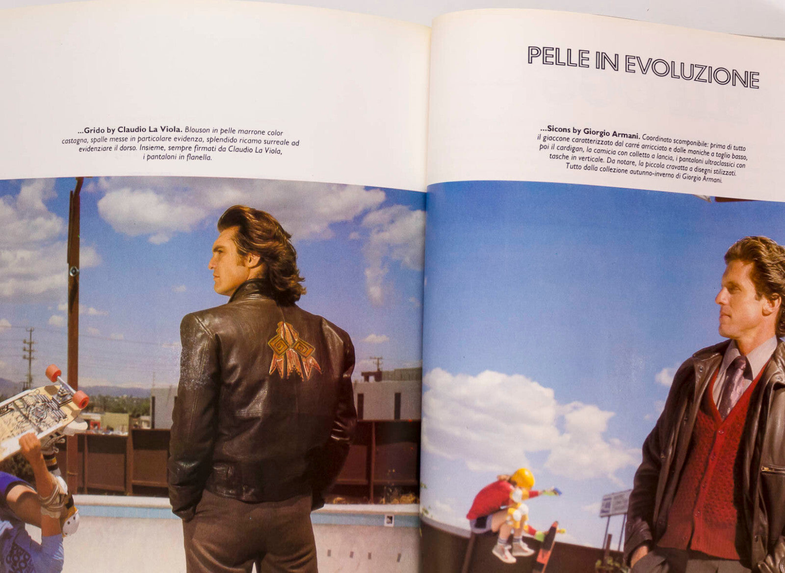 Calvin Klein DALI Skateboard PRET-A-PORTER COLLEZIONI Bruce Weber MEN'S HARPER'S