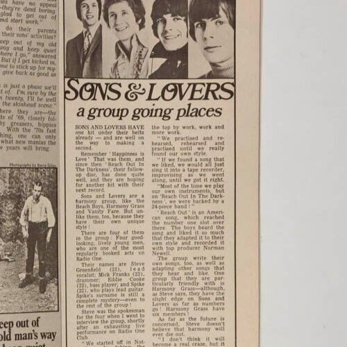 Skinheads ALAN WHITEHEAD Sons & Lovers COMPUTER DATING Mod MIRABELLE magazine UK