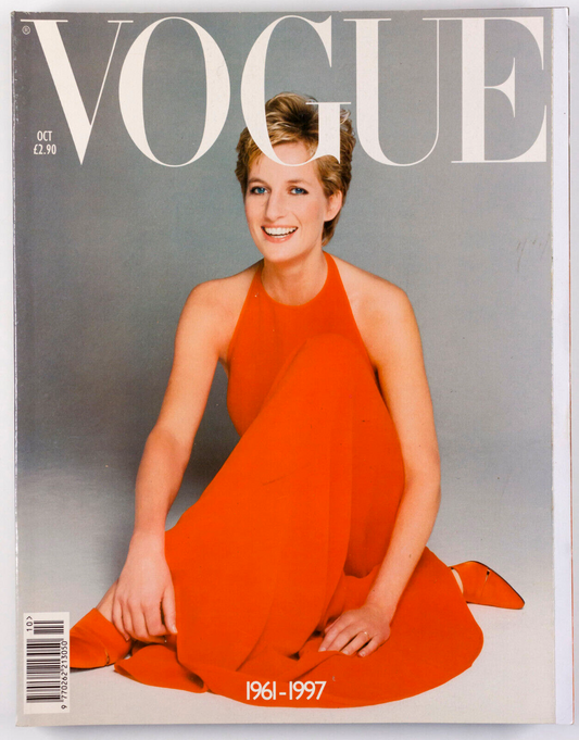 PRINCESS DIANA Patrick Demarchelier STELLA TENNANT Gianni Versace JUDE LAW Vogue