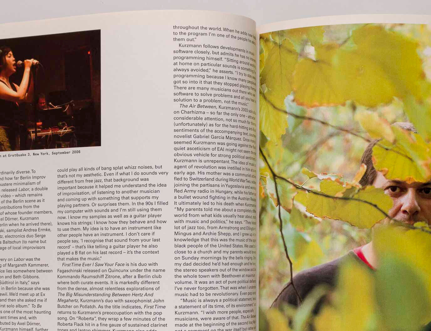Joanna Newsom LASSE MARHAUG Victor Gama WIRE magazine 2006 November TOVAH OLSON