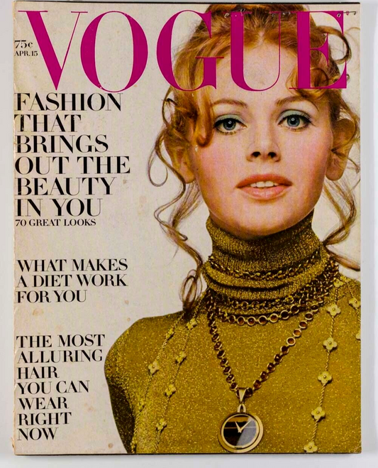 Britt Ekland NAOMI SIMS Jean Shrimpton ROSTROPOVICH Avedon PENN Horst US Vogue