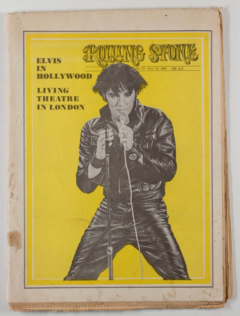 Elvis Presley JEFFERSON AIRPLANE John Lennon Yoko Ono ROLLING STONE magazine 37