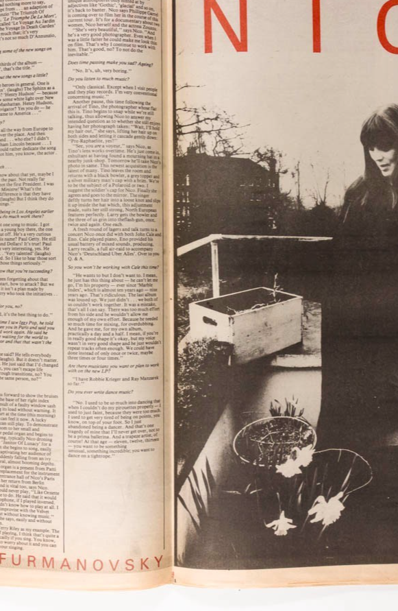 Nico SEX PISTOLS Reggae SOUNDS magazine April 1978 Sham 69 XRAY SPEX Stranglers