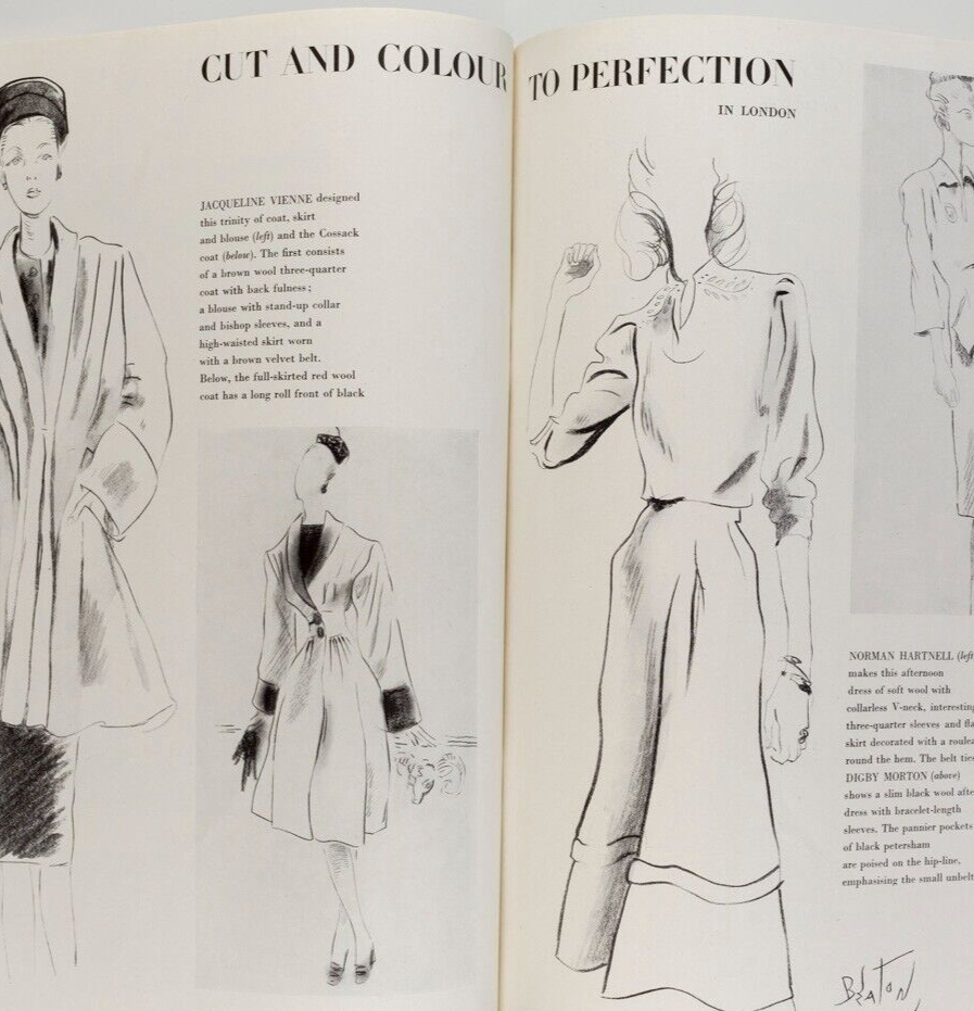 Lee Miller NORMAN PARKINSON Cecil Beaton BALENCIAGA Paris BBC Rene Bouche  VOGUE