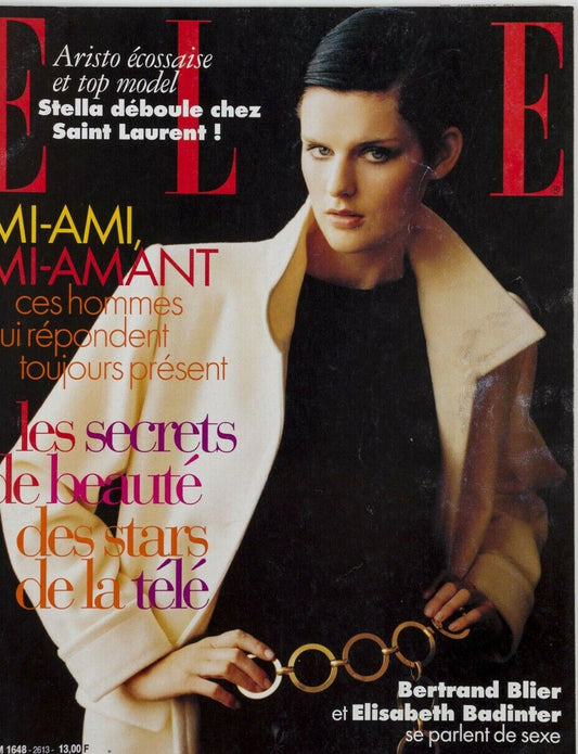 STELLA TENNANT Sarah O'Hare KAREN MULDER Dominique Isserman FRENCH ELLE magazine