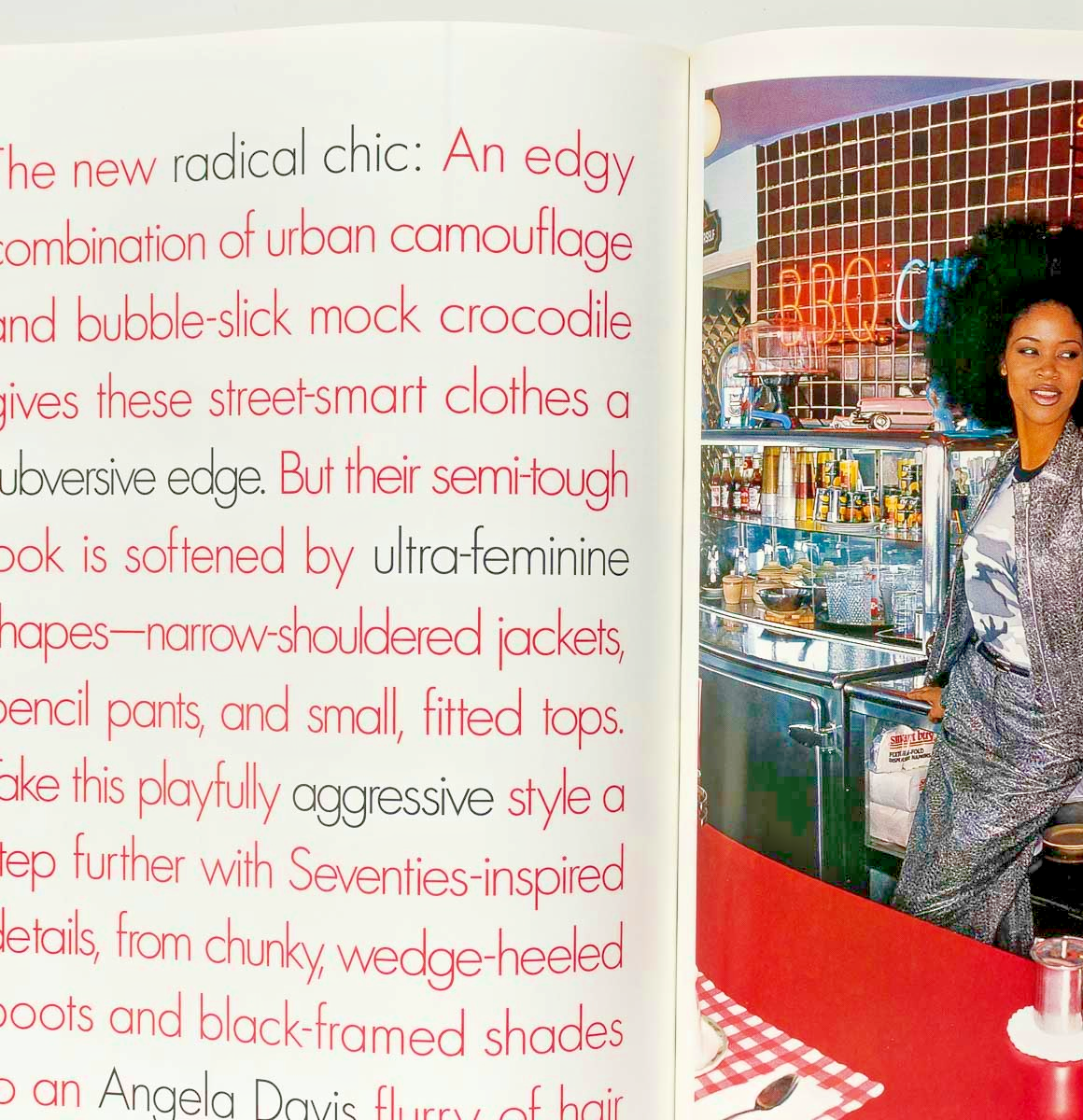 CHRISTY TURLINGTON Kristen McMenamy TOM CRUISE Al Pacino US ELLE September 1995