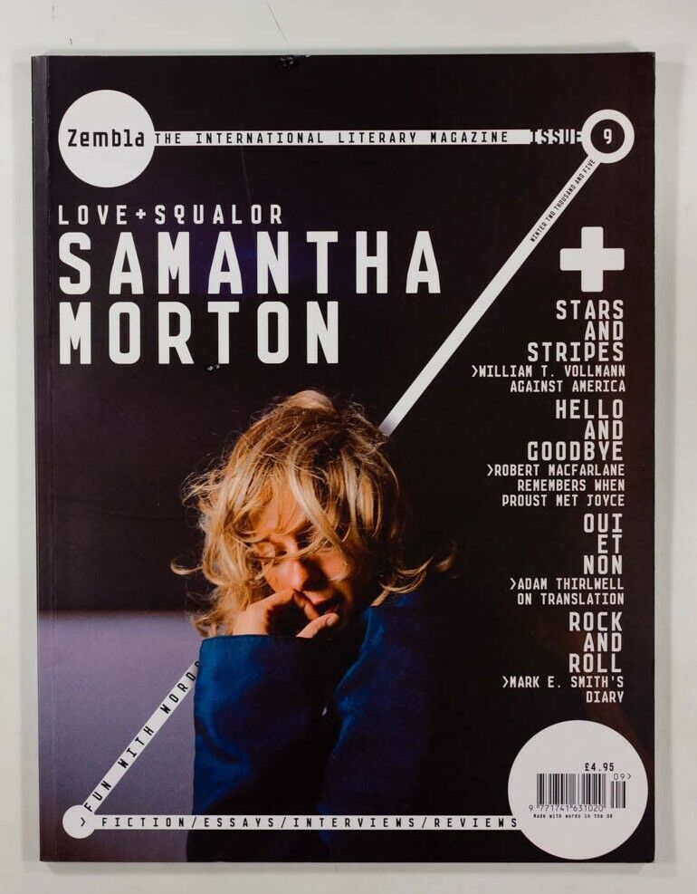 Samantha Morton MARK E SMITH Robert MacFarlane DAN CROWE Zembla magazine 9 2005