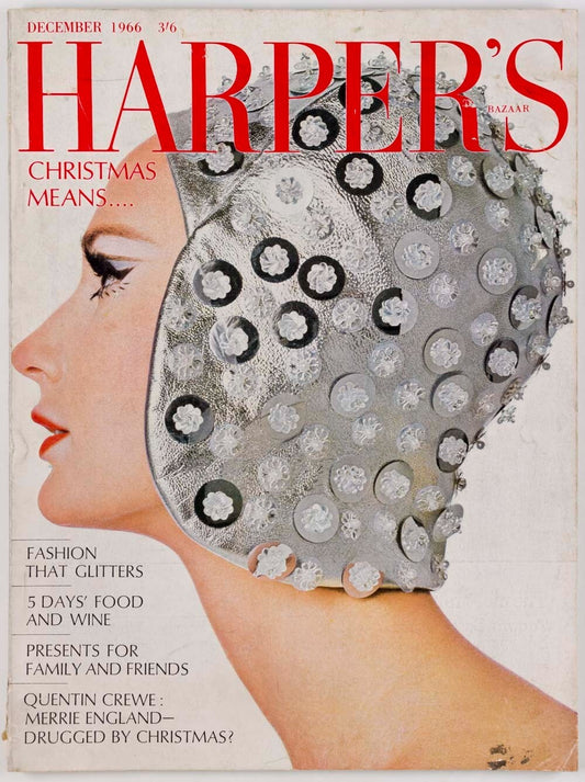 Brigitte Bauer RONAN O'CASEY Roman Polanski HARPERS Dec 1966 Skiwear HARDY AMIES