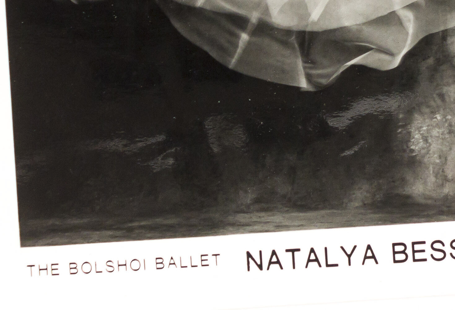 Natalaya Bessmertnova SNOWDON Original Bolshoi Ballet Vintage PR bromide PRINT