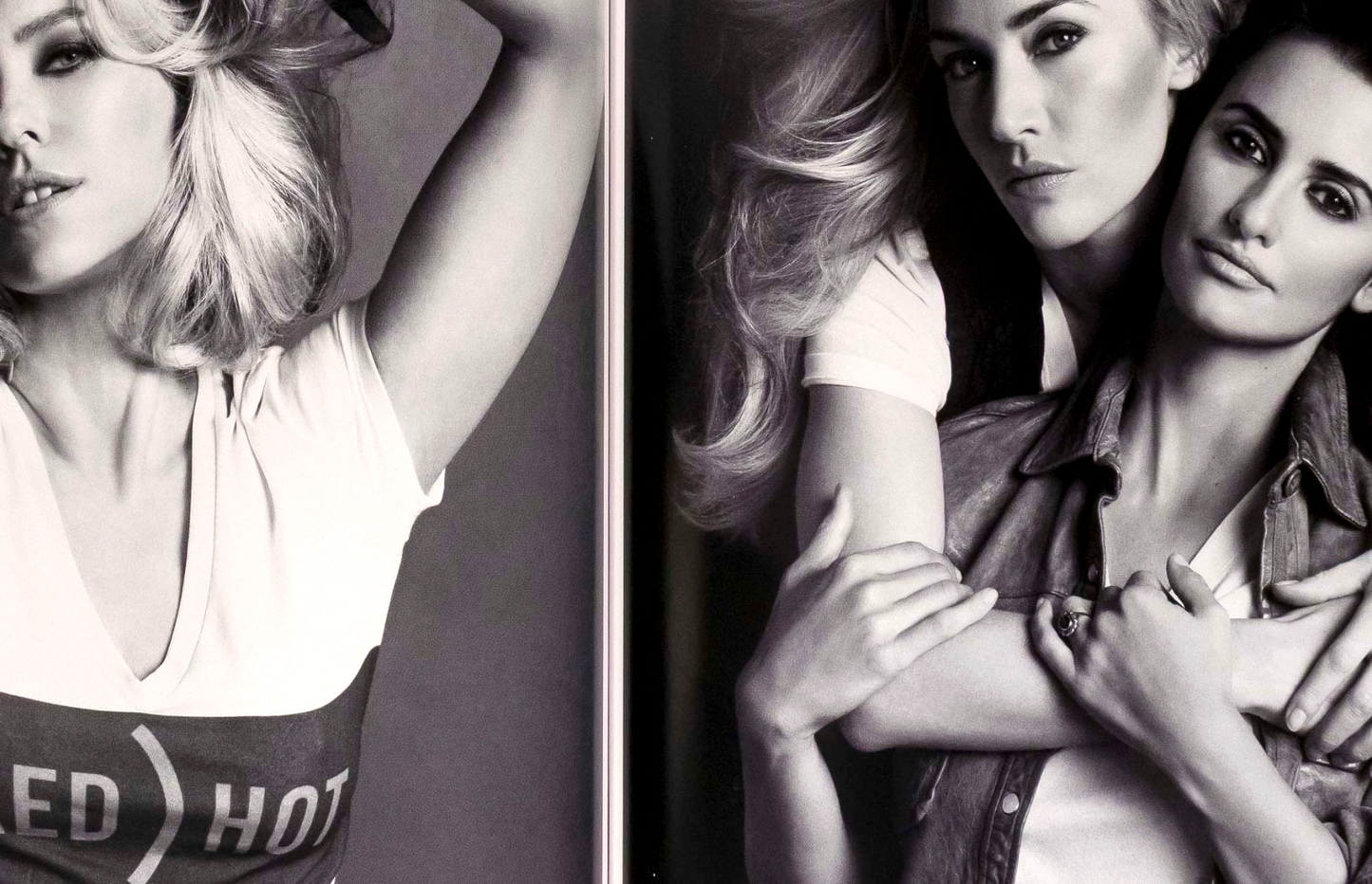 Penelope Cruz U2 Crystal Renn  PARIS VOGUE  May 2010 Daria Werbowy NATASHA POLY