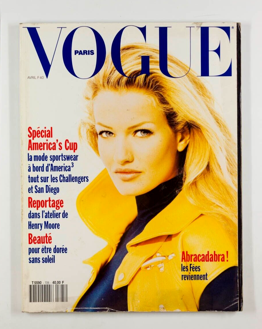 Karen Mulder HELENA CHRISTENSEN Shana Zadrick HENRY MOORE Polanski ~ PARIS VOGUE