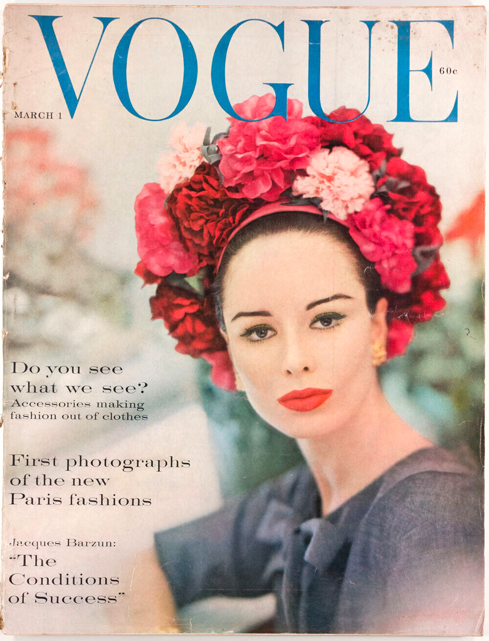 Isabella Albonico PARIS COLLECTIONS Henry Jane Fonda NZ VOGUE March 1st 1960