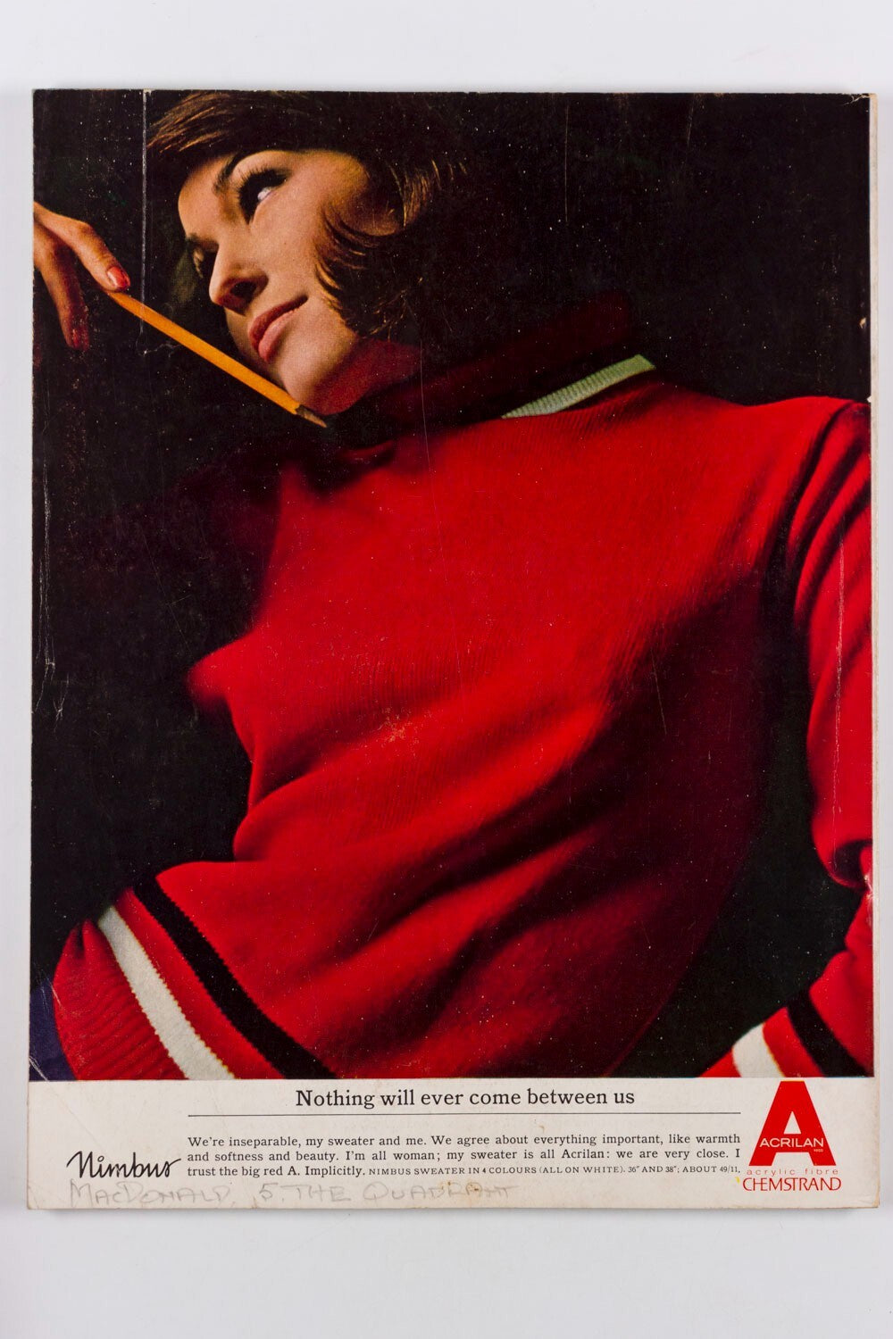 JEAN SHRIMPTON John Lennon APRIL ASHLEY Vogue March 1964 Biba CHANEL vtg MOD UK