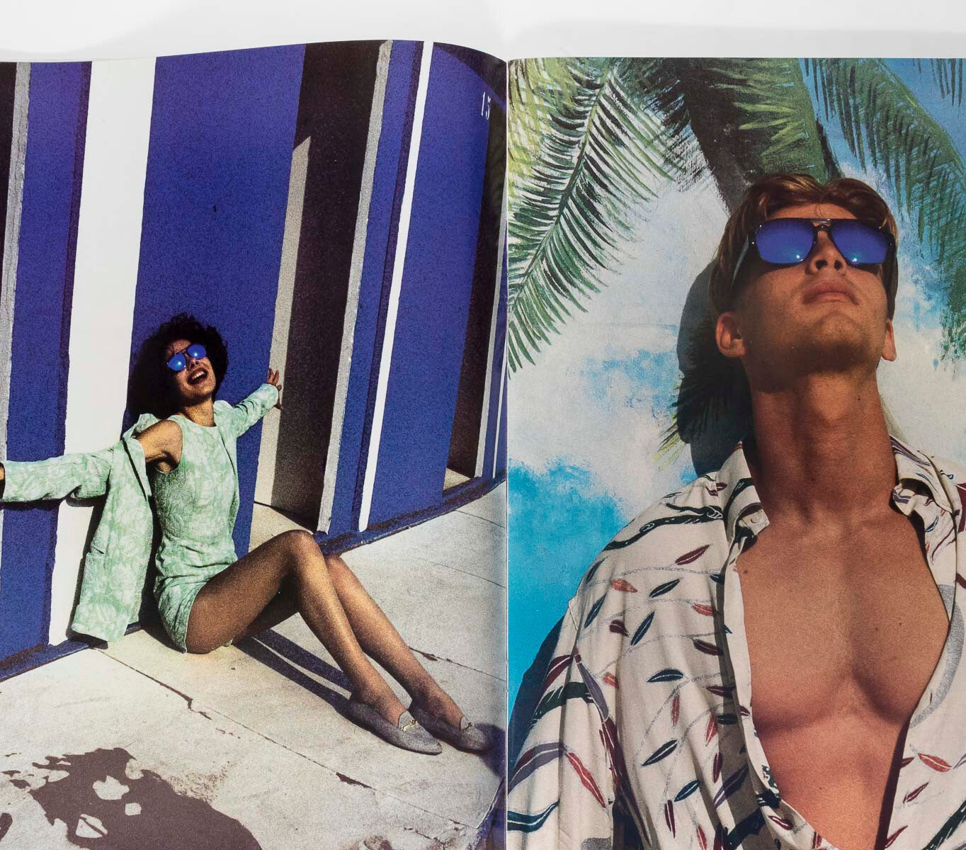 Rimini GIORGIO EMPORIO ARMANI lookbook catalogue SUMMER 1992 Aldo Fallai FELLINI