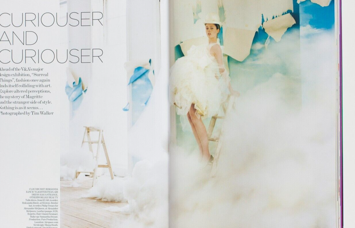 Jessica Stam TIM WALKER Coco Rocha VOGUE February 2007 18th birthday gift SPRING