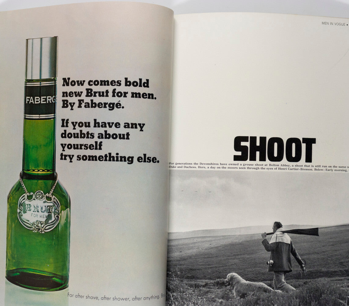 BRIAN JONES Anita Pallenberg HELMUT NEWTON Tara Browne VOGUE MEN November 1966