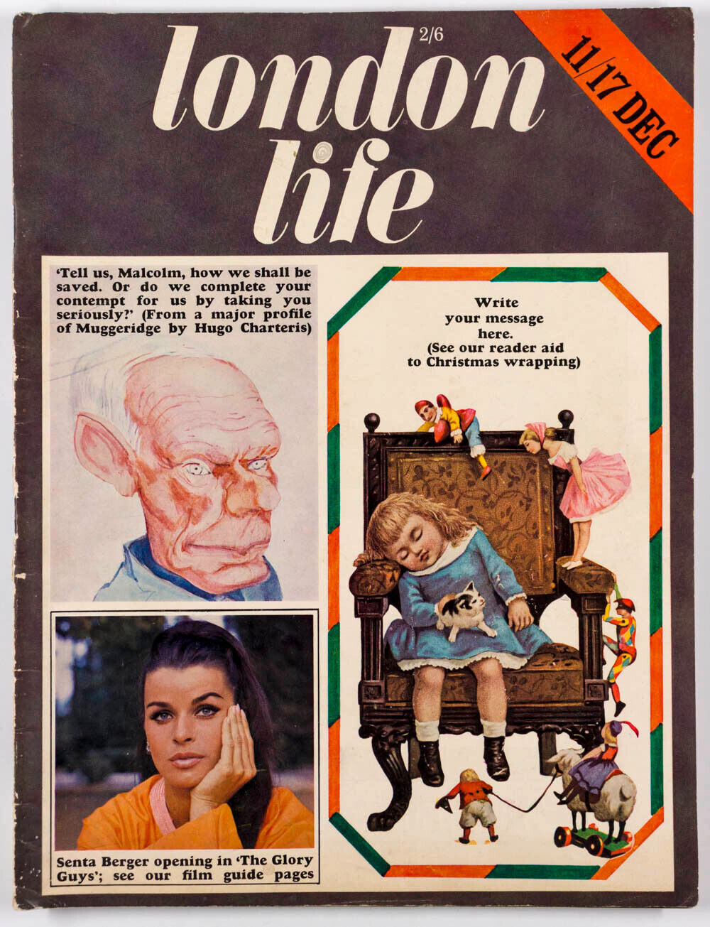 Alan Aldridge JILL KENNINGTON Senta Berger BRITT EKLAND London Life magazine 60s