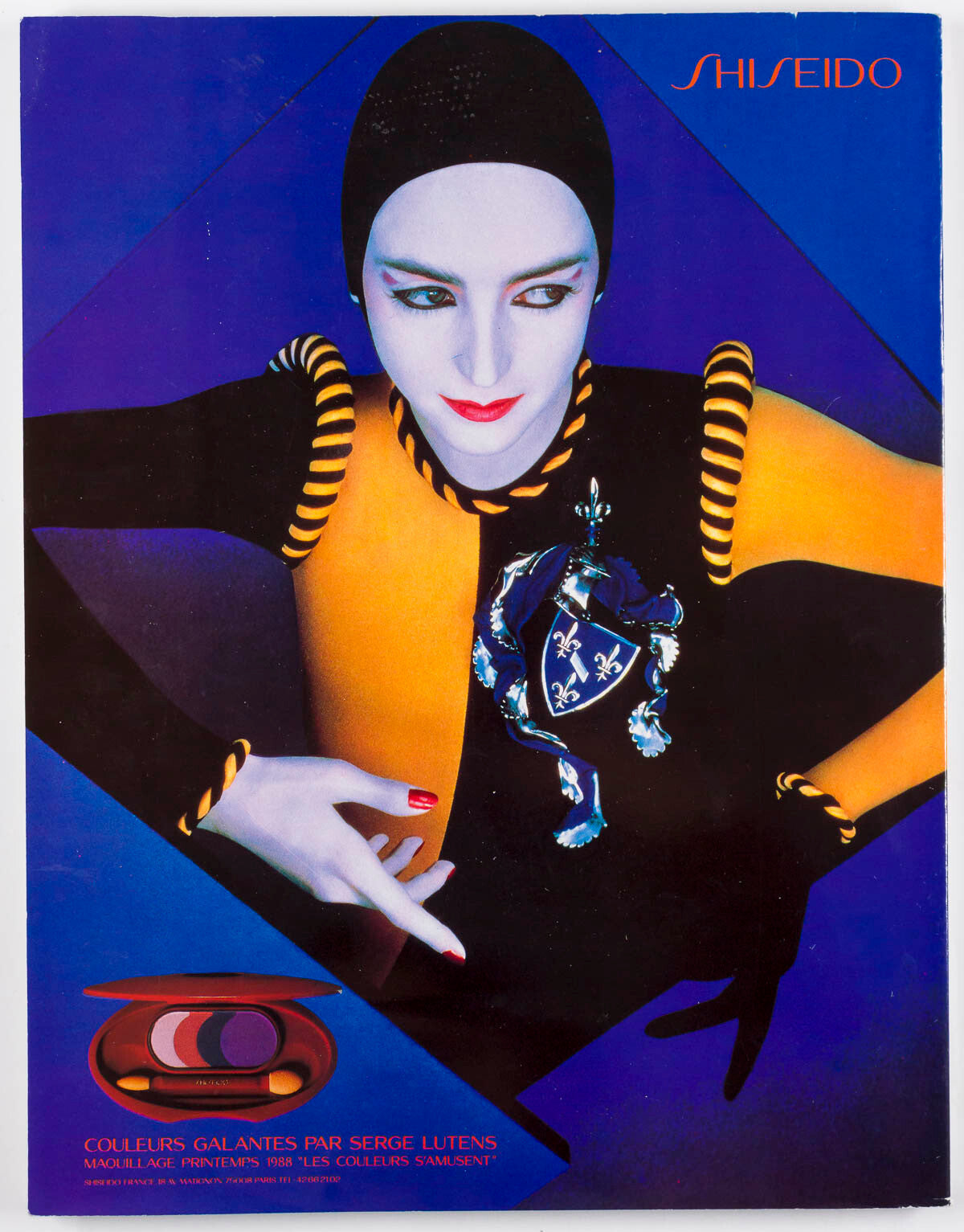 LINDA EVANGELISTA Yasmin Le Bon CHRISTY TURLINGTON Paris Vogue April 1988 Bijoux