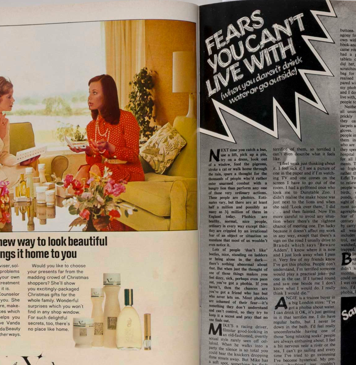 ANTON LAVEY Witchcraft OCCULT Honey magazine October 1973 Alice Cooper BLACK ART