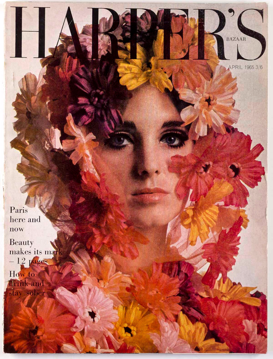 Jean Shrimpton STEVE McQUEEN Avedon HARPER'S BAZAAR April 1965 Vivien Leigh YSL