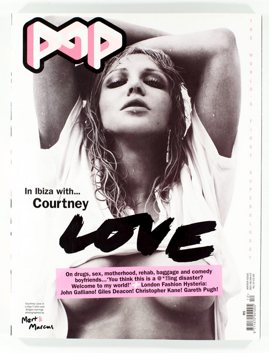 Courtney Love MISSY RAYDER Galliano DU JUAN Pop magazine 14 WINTER December 2006