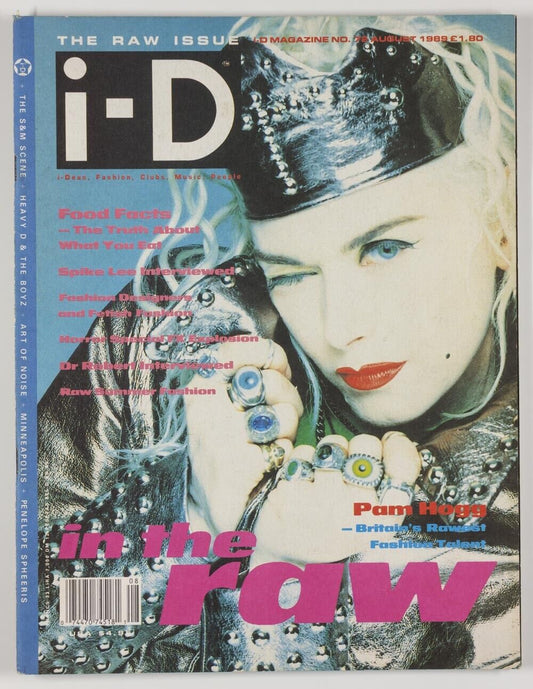 PAM HOGG Walter Van Beirendonck SPIKE LEE Leigh Bowery JPG i-D 1989 August No.72