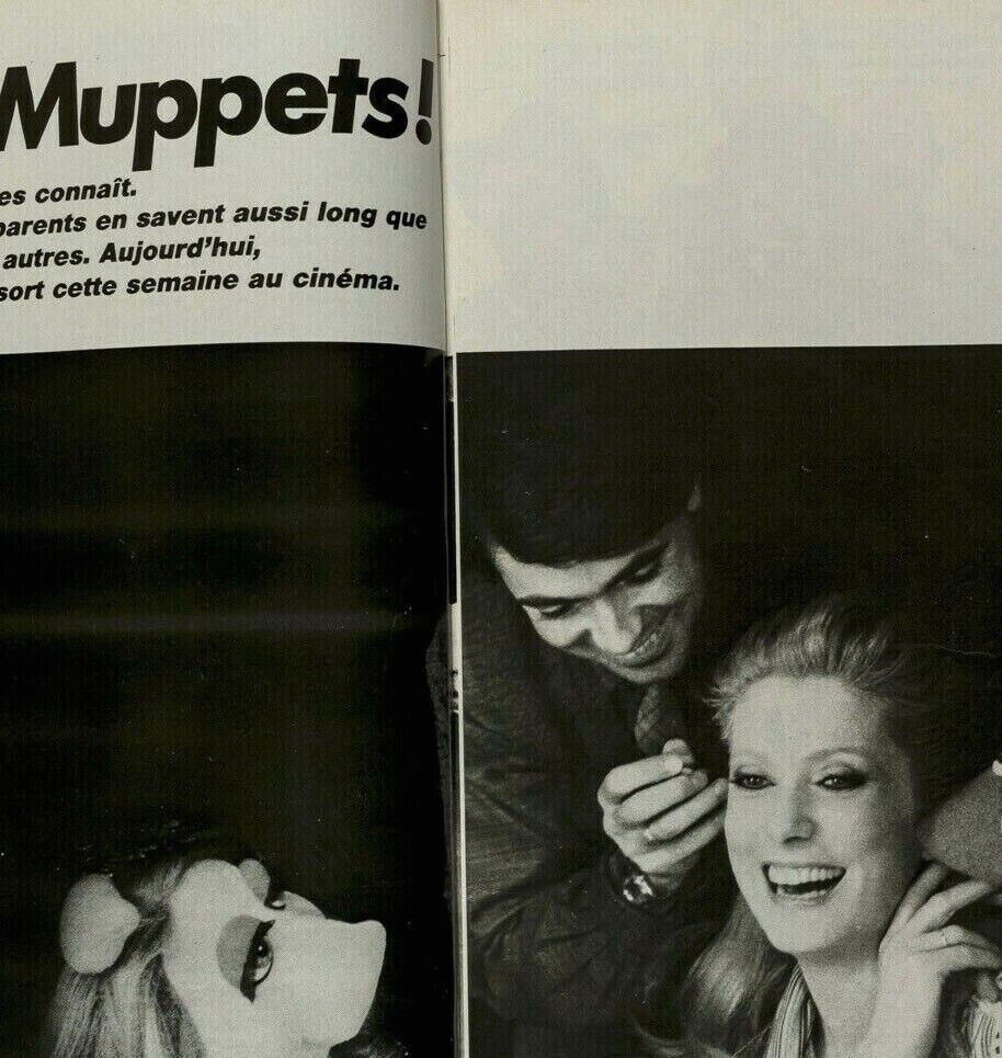 MISS PIGGY Catherine Deneuve JANICE DICKINSON Arthur Elgort FRENCH ELLE MAGAZINE