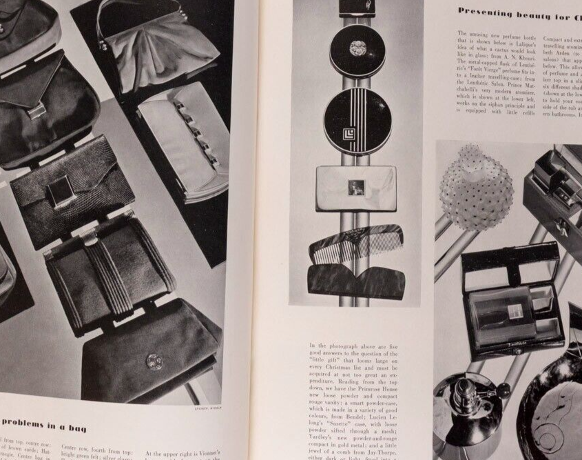 BENITO Art Deco LEE MILLER Vogue magazine 1932 Nov CECIL BEATON Ruth Grafstrom